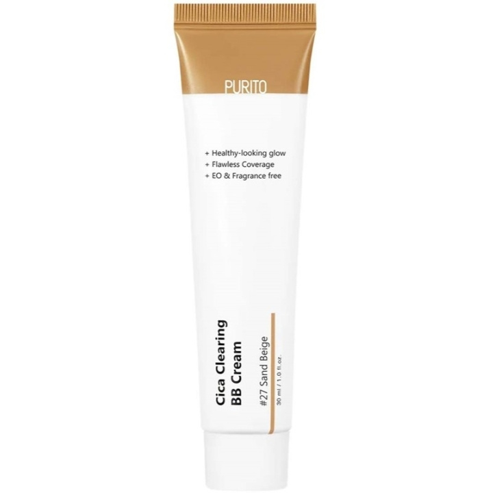 Purito Cica Clearing BB Cream #27 Sand Beige 30ml in the group BEAUTY & HEALTH / Makeup / Facial makeup / CC/BB Cream at TP E-commerce Nordic AB (C67820)