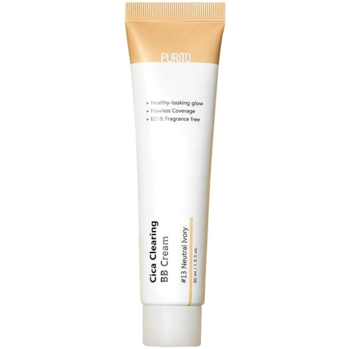 Purito Cica Clearing BB Cream #13 Neutral Ivory 30ml in the group BEAUTY & HEALTH / Makeup / Facial makeup / CC/BB Cream at TP E-commerce Nordic AB (C67822)