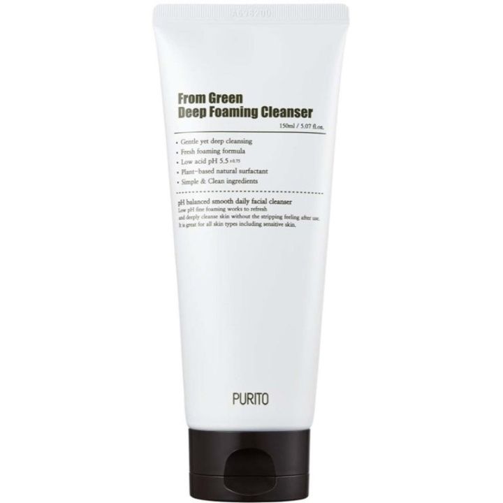 Purito From Green Deep Foaming Cleanser 150ml in the group BEAUTY & HEALTH / Skin care / Face / Cleaning at TP E-commerce Nordic AB (C67823)