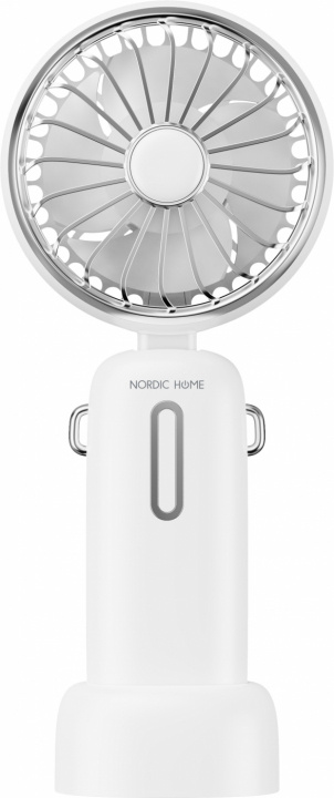 NordicHome Portable USB fan with carry strap in the group HOME, HOUSEHOLD & GARDEN / Fans & Climate products / Handheld fans & Mini fans at TP E-commerce Nordic AB (C67829)