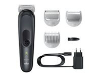 Braun Gray/Black Body Trimmer BG3340 in the group BEAUTY & HEALTH / Hair & Styling / Shaving & Trimming / Body trimmers at TP E-commerce Nordic AB (C67835)