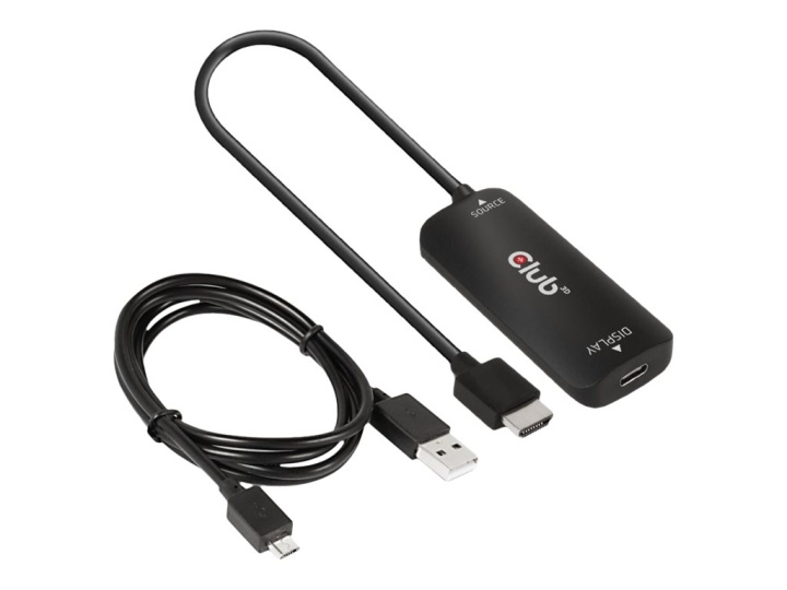 Club 3D Videoadapter 26cm in the group HOME ELECTRONICS / Cables & Adapters / HDMI / Adapters at TP E-commerce Nordic AB (C67844)