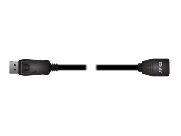 Club 3D 20-polig DisplayPort hona -> 20-polig DisplayPort hane hasp 3 m in the group COMPUTERS & PERIPHERALS / Computer cables / DisplayPort / Cables at TP E-commerce Nordic AB (C67897)