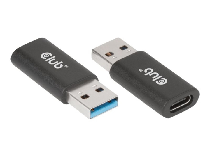 Club 3D USB 3.2 Gen 1 USB-C-adapter Svart in the group COMPUTERS & PERIPHERALS / Network / Network cards / USB wireless at TP E-commerce Nordic AB (C67908)