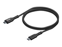 Club 3D USB 2.0 / USB 3.0 / USB 3.2 Gen 1 USB Type-C-kabel 1m Svart in the group COMPUTERS & PERIPHERALS / Computer cables / USB / USB-C at TP E-commerce Nordic AB (C67909)