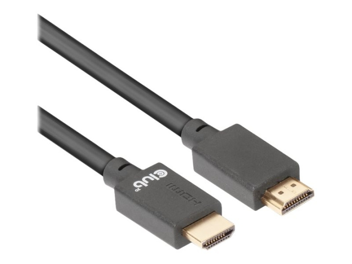 Club 3D HDMI hane -> HDMI hane 5 m Svart in the group HOME ELECTRONICS / Cables & Adapters / HDMI / Cables at TP E-commerce Nordic AB (C67918)