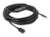 Club 3D USB 3.1 Gen 1 USB Type-C-kabel 10 m svart in the group COMPUTERS & PERIPHERALS / Computer cables / USB / USB-C at TP E-commerce Nordic AB (C67927)