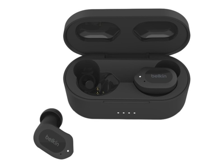 Belkin SoundForm Play Wireless True Wireless Earphones Black in the group HOME ELECTRONICS / Audio & Picture / Headphones & Accessories / Headphones at TP E-commerce Nordic AB (C67957)