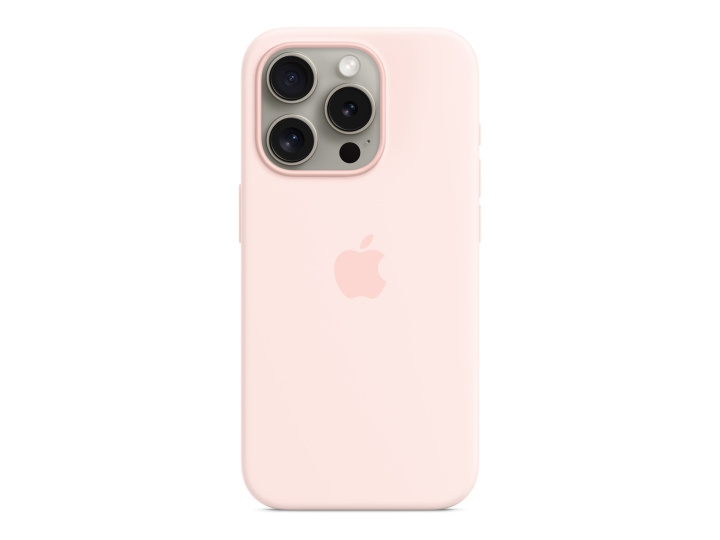 Apple Skyddsfodral Ljusrosa Apple iPhone 15 Pro in the group SMARTPHONE & TABLETS / Phone cases / Apple / iPhone 15 at TP E-commerce Nordic AB (C67974)