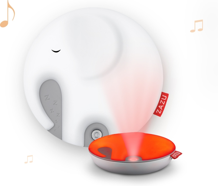 Zazu Emmy the elephant projector night light, with breathing exercises in the group HOME ELECTRONICS / Lighting / Night lights at TP E-commerce Nordic AB (C68049)