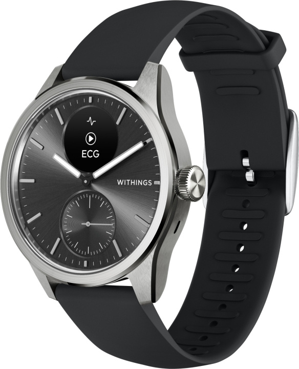 Withings Scanwatch 2 smartwatch, 42 mm, black in the group Sport, leisure & Hobby / Smartwatch & Activity trackers / Smartwatches at TP E-commerce Nordic AB (C68054)