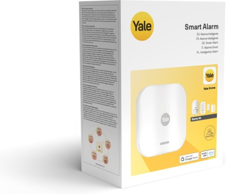 Yale Smart Alarm Starter Kit Alarm System, starter kit in the group HOME, HOUSEHOLD & GARDEN / Alarm & Security / Home alarms at TP E-commerce Nordic AB (C68086)