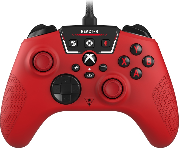 Turtle Beach React-R wired game controller, red, Xbox / PC in the group HOME ELECTRONICS / Game consoles & Accessories / Xbox Series X at TP E-commerce Nordic AB (C68116)