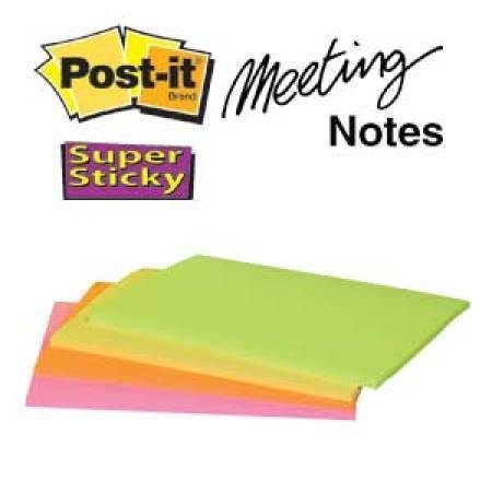 3M Post-it Super-Sticky banners 149 x 200 mm in the group HOME, HOUSEHOLD & GARDEN / Office material / Paper & Pads at TP E-commerce Nordic AB (C68127)