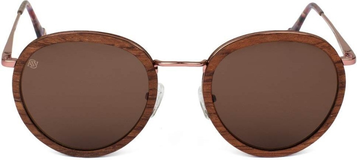 Aarni Bally wooden sunglasses, rosewood, polarized in the group Sport, leisure & Hobby / Accessories / Sunglasses at TP E-commerce Nordic AB (C68164)