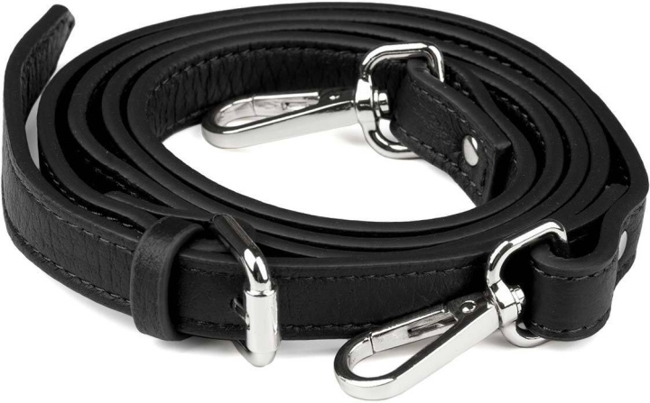 Aarni deerskin shoulder strap, black/silver in the group Sport, leisure & Hobby / Accessories / Other accessories at TP E-commerce Nordic AB (C68189)