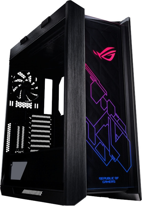 ASUS ROG Strix Helios ATX case with window, black in the group COMPUTERS & PERIPHERALS / Computer components / Chassis at TP E-commerce Nordic AB (C68262)