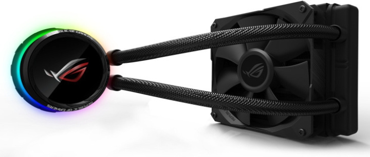 ASUS ROG RYUO 120 liquid cooling system in the group COMPUTERS & PERIPHERALS / Computer components / Cooling / Processor coolers at TP E-commerce Nordic AB (C68314)