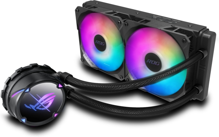 ASUS ROG STRIX LC II 240 ARGB liquid cooling system in the group COMPUTERS & PERIPHERALS / Computer components / Cooling / Processor coolers at TP E-commerce Nordic AB (C68316)