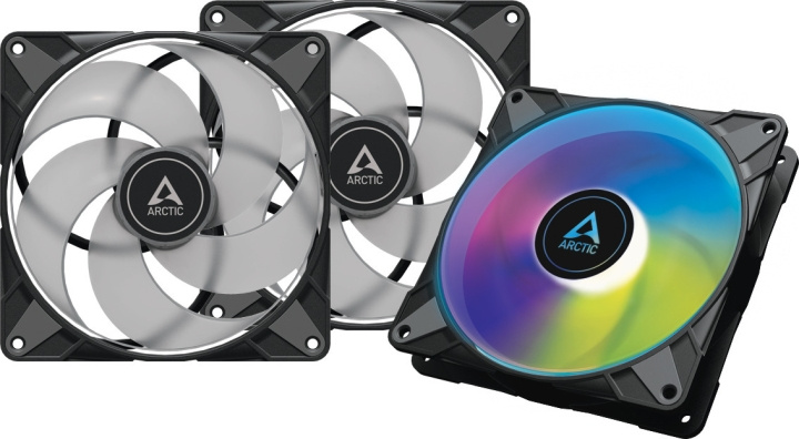 Arctic Cooling Arctic P14 PWM PST A-RGB 0dB fan kit, 140 mm, black, 3-pack in the group COMPUTERS & PERIPHERALS / Computer components / Cooling / Chassis fans at TP E-commerce Nordic AB (C68337)