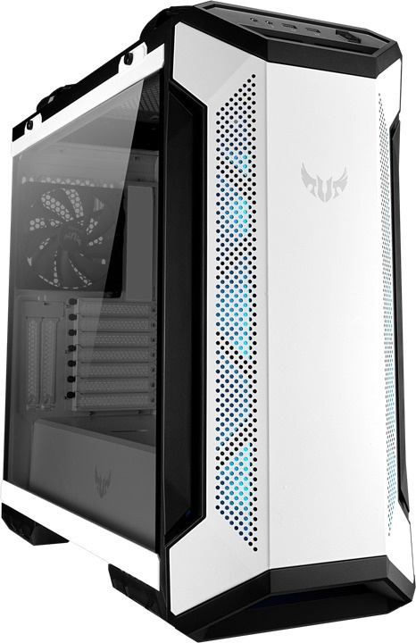 ASUS TUF Gaming GT501 ATX case with window, white in the group COMPUTERS & PERIPHERALS / Computer components / Chassis at TP E-commerce Nordic AB (C68373)