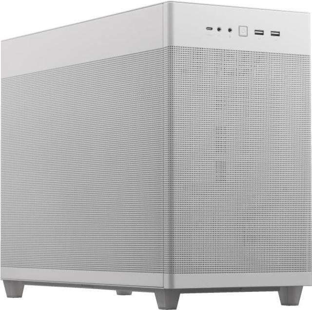 ASUS Prime AP201 Micro-ATX case, white in the group COMPUTERS & PERIPHERALS / Computer components / Chassis at TP E-commerce Nordic AB (C68374)