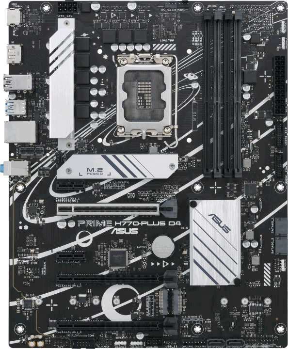 ASUS PRIME H770-PLUS D4 ATX motherboard in the group COMPUTERS & PERIPHERALS / Computer components / Motherboard at TP E-commerce Nordic AB (C68433)