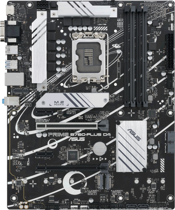 ASUS PRIME B760-PLUS D4 ATX motherboard in the group COMPUTERS & PERIPHERALS / Computer components / Motherboard at TP E-commerce Nordic AB (C68439)