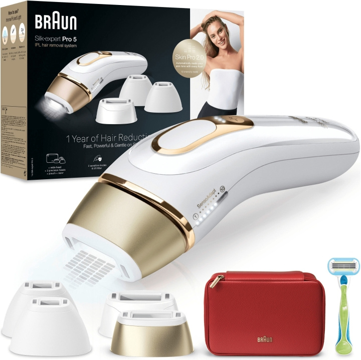 Braun IPL Silk Expert Pro 5 PL5382 IPL device in the group BEAUTY & HEALTH / Hair & Styling / Hair removal / IPL & Laser at TP E-commerce Nordic AB (C68594)