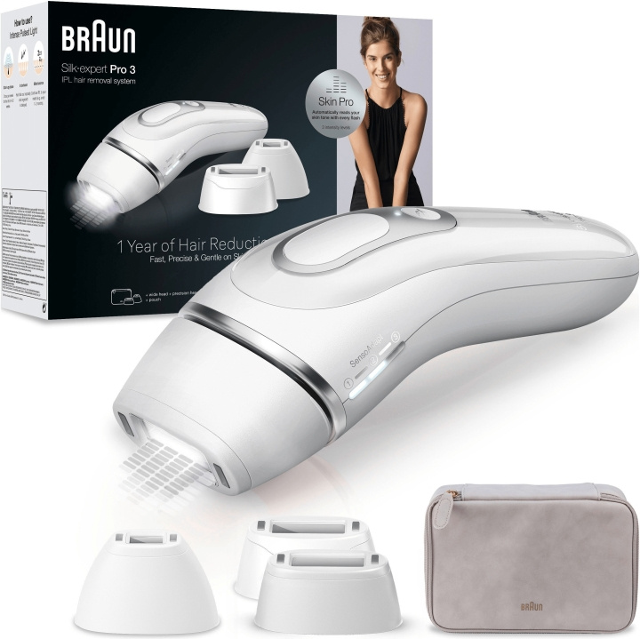 Braun IPL Silk Expert Pro 3 PL3230 IPL device in the group BEAUTY & HEALTH / Hair & Styling / Hair removal / IPL & Laser at TP E-commerce Nordic AB (C68595)