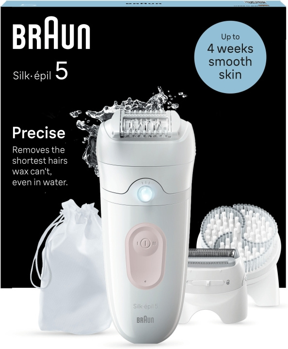 Braun Silk Epil 5 5-060 epilator in the group BEAUTY & HEALTH / Hair & Styling / Hair removal / Epliators at TP E-commerce Nordic AB (C68598)