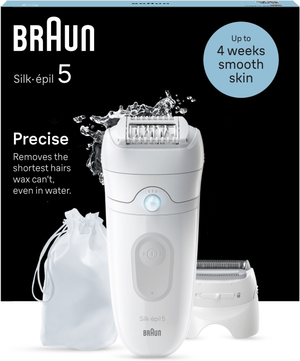 Braun Silk Epil 5 5-041 epilator in the group BEAUTY & HEALTH / Hair & Styling / Hair removal / Epliators at TP E-commerce Nordic AB (C68599)