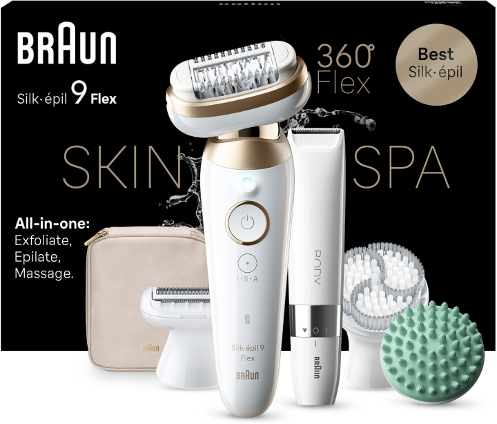 Braun Silk epil 9 3D Flex SkinSpa 9-481 epilator in the group BEAUTY & HEALTH / Hair & Styling / Hair removal / Epliators at TP E-commerce Nordic AB (C68600)