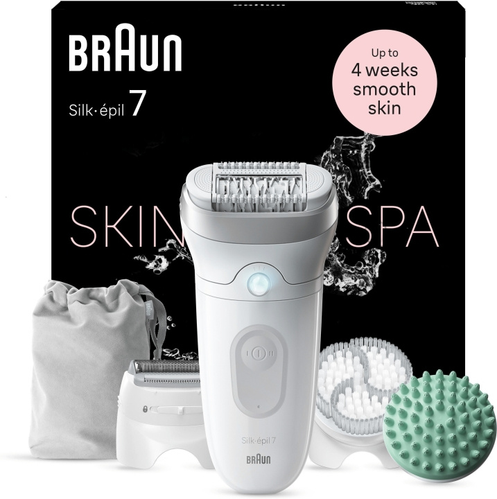 Braun Silk Epil 7 SkinSpa 7-081 epilator in the group BEAUTY & HEALTH / Hair & Styling / Hair removal / Epliators at TP E-commerce Nordic AB (C68605)