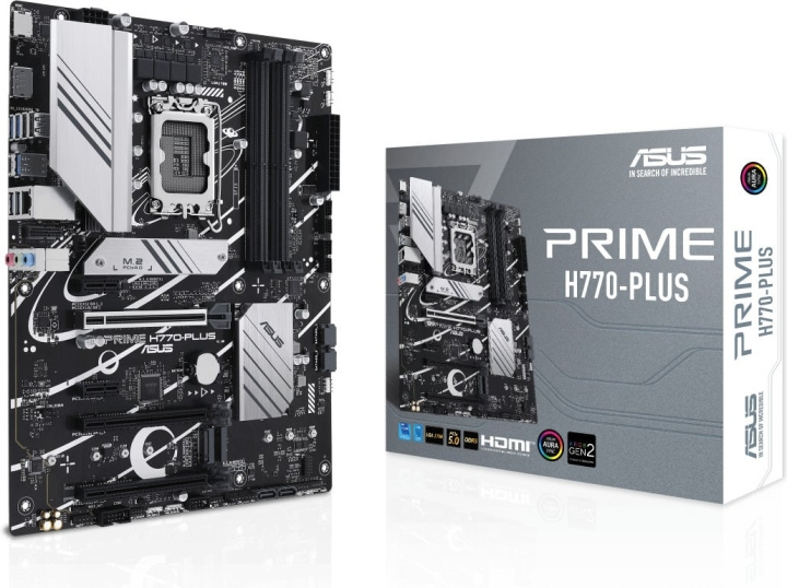 ASUS PRIME H770-PLUS ATX motherboard in the group COMPUTERS & PERIPHERALS / Computer components / Motherboard at TP E-commerce Nordic AB (C68628)