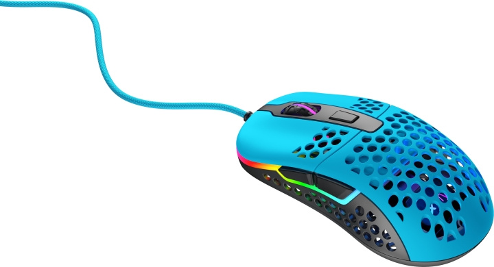 Xtrfy M42 RGB gaming mouse, Miami Blue in the group COMPUTERS & PERIPHERALS / GAMING / Mice at TP E-commerce Nordic AB (C68680)