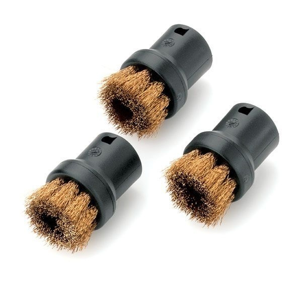 Kärcher target nozzle brass brush set for steam cleaners in the group HOME, HOUSEHOLD & GARDEN / Cleaning products / Vacuum cleaners & Accessories / Accessories / Nozzles at TP E-commerce Nordic AB (C68862)