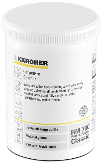 Kärcher RM760 textile washing powder in the group HOME, HOUSEHOLD & GARDEN / Cleaning products / Cleaning products at TP E-commerce Nordic AB (C68873)