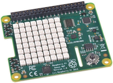 Raspberry Pi Sense HAT sensor module in the group COMPUTERS & PERIPHERALS / Computer components / Raspberry Pi at TP E-commerce Nordic AB (C68886)