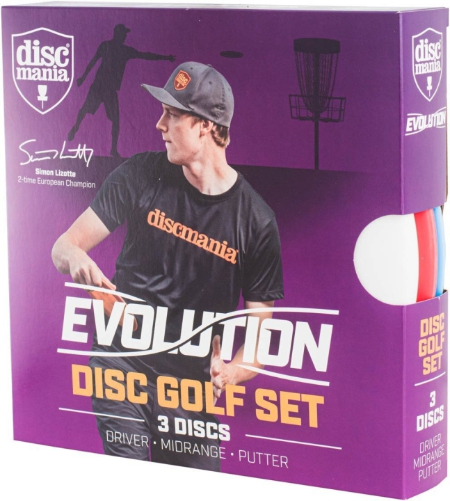 Discmania Evolution Set - disc set in the group Sport, leisure & Hobby / Sports equipment / Frisbee golf at TP E-commerce Nordic AB (C69007)