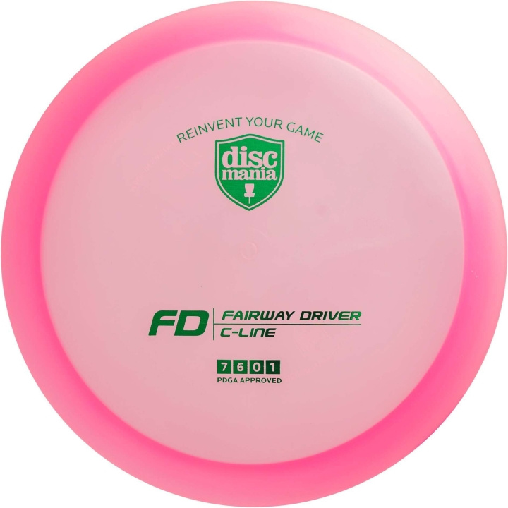 Discmania Originals C-line FD driver, pink in the group Sport, leisure & Hobby / Sports equipment / Frisbee golf at TP E-commerce Nordic AB (C69037)