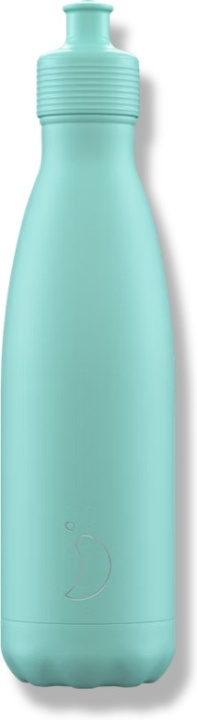 Chilly\'s Bottles Chilly\'s Sports thermos flask, Pastel Green, 500 ml in the group Sport, leisure & Hobby / Outdoor recreation / Thermoses & Water Bottles at TP E-commerce Nordic AB (C69051)