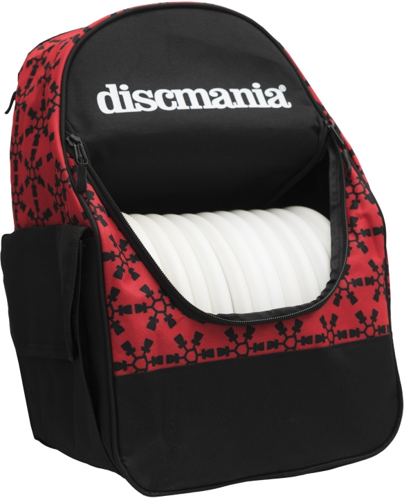 Discmania Fanatic Go frisbee golf backpack, red in the group Sport, leisure & Hobby / Sports equipment / Frisbee golf at TP E-commerce Nordic AB (C69057)