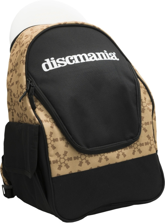 Discmania Fanatic Go frisbee golf backpack, beige in the group Sport, leisure & Hobby / Sports equipment / Frisbee golf at TP E-commerce Nordic AB (C69058)