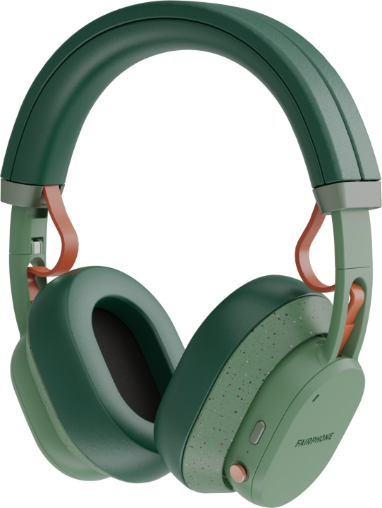 Fairphone Fairbuds XL wireless headphones, green in the group HOME ELECTRONICS / Audio & Picture / Headphones & Accessories / Headphones at TP E-commerce Nordic AB (C69105)