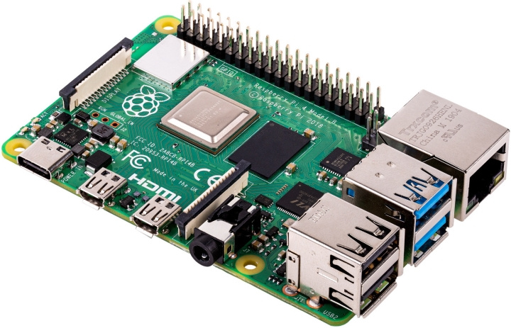 Raspberry Pi 4 model B 1 GB - Single board computer in the group COMPUTERS & PERIPHERALS / Computer components / Raspberry Pi at TP E-commerce Nordic AB (C69107)