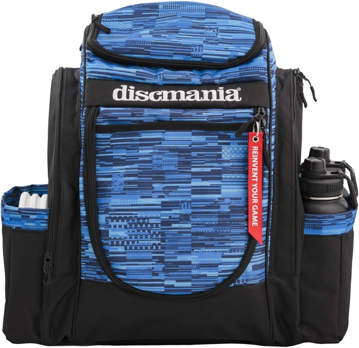 Discmania Fanatic Sky frisbee golf backpack, blue in the group Sport, leisure & Hobby / Sports equipment / Frisbee golf at TP E-commerce Nordic AB (C69139)