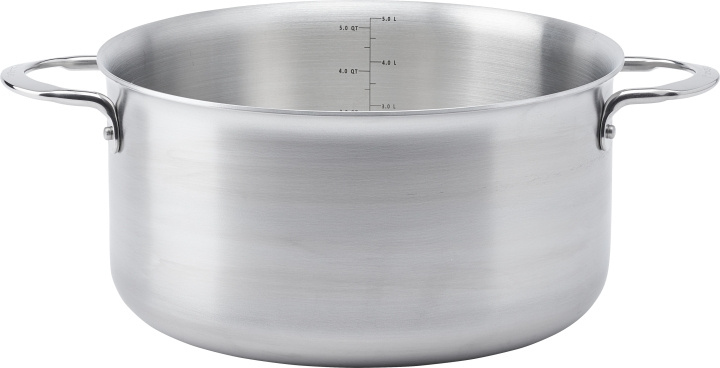 De Buyer pot, 24 cm, stainless steel in the group HOME, HOUSEHOLD & GARDEN / Kitchen utensils / Pots & Pans at TP E-commerce Nordic AB (C69201)