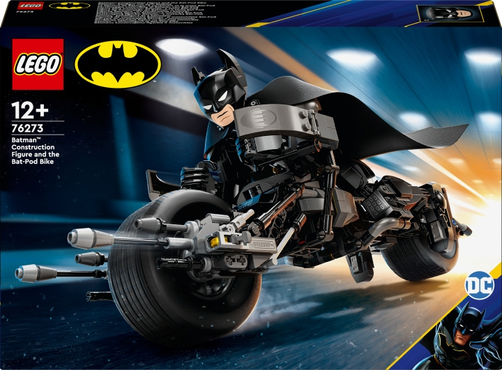 LEGO Super Heroes DC 76273 - Buildable Batman™ character and Batpod wheel in the group TOYS, KIDS & BABY PRODUCTS / Toys / Building toys / Lego at TP E-commerce Nordic AB (C69244)