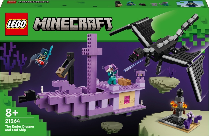 LEGO Minecraft 21264 - Lizard and Spider Ship in the group TOYS, KIDS & BABY PRODUCTS / Toys / Building toys / Lego at TP E-commerce Nordic AB (C69254)